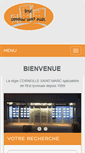 Mobile Screenshot of corneille-st-marc.fr